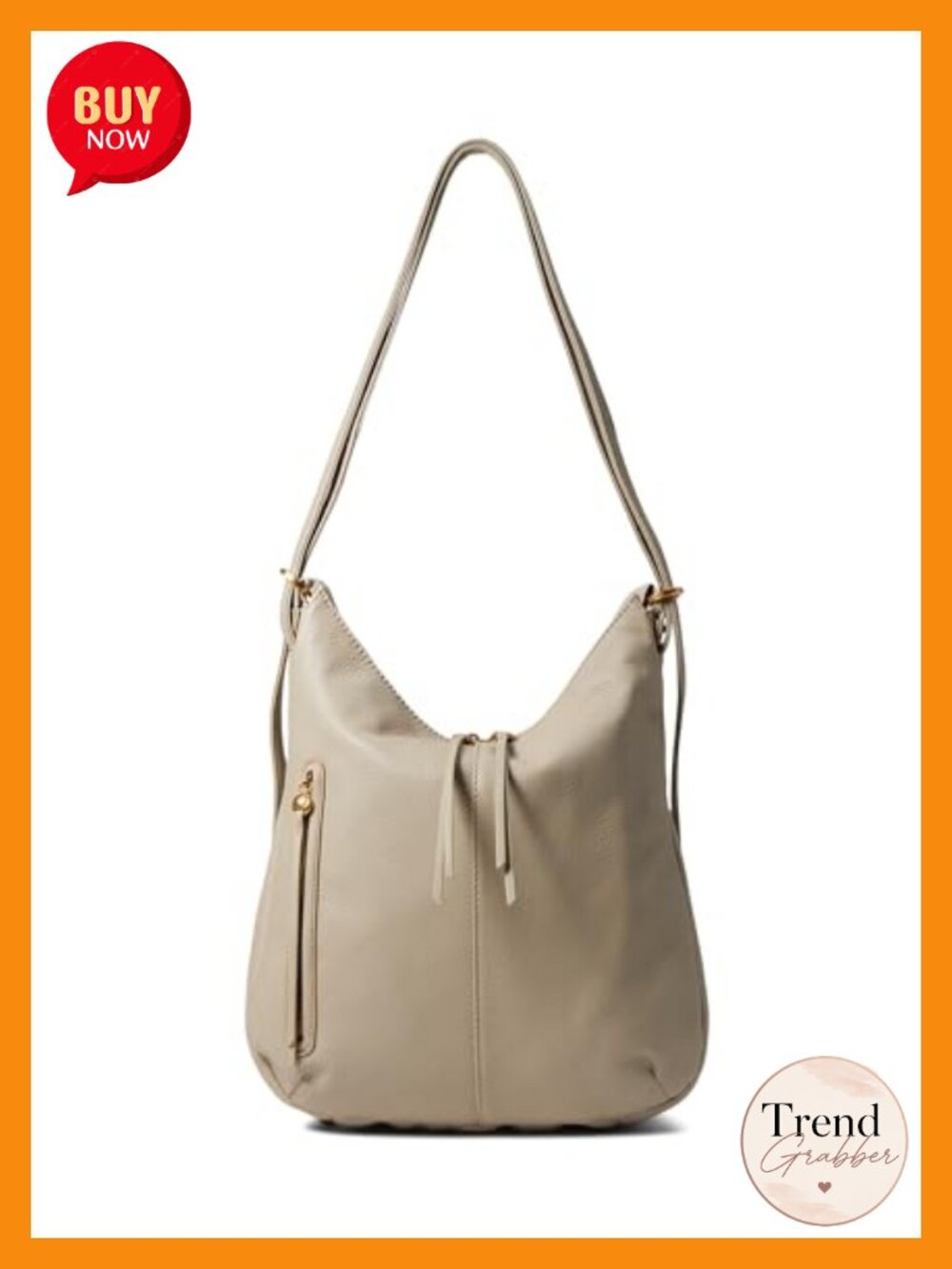Leather Bucket Backpack Convertible Shoulder Bag Handbag
